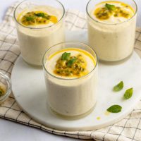 Lavkarbo pasjonsfruktfromasj. Foto: Aina Sjo.