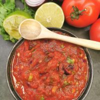 Lavkarbo hjemmelaget salsa