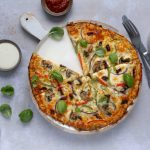 Lavkarbo blomkålpizza