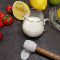 Lavkarbo sitrusdressing