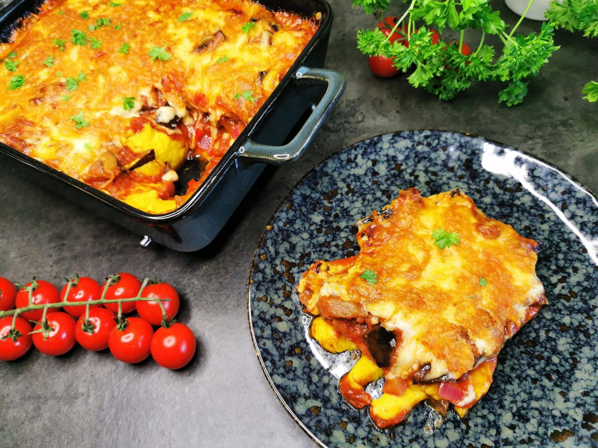 Lavkarbo auberginegrateng