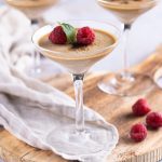 Lavkarbo panna cotta med lakrissmak. Foto: Aina Sjo.