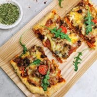 Keto-pizzabunn