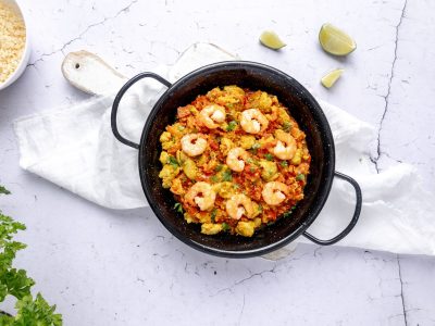 Lavkarbo paella. Foto, Aina Sjo.