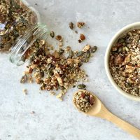 Lavkarbo nøttegranola