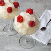 Lavkarbo melonsorbet. Foto, Marie Gundersen.