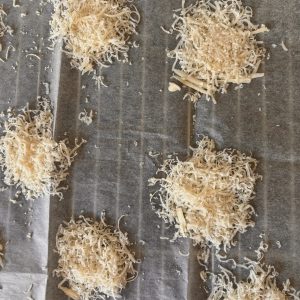 Lavkarbo parmesanchips. Foto, Marie Gundersen.