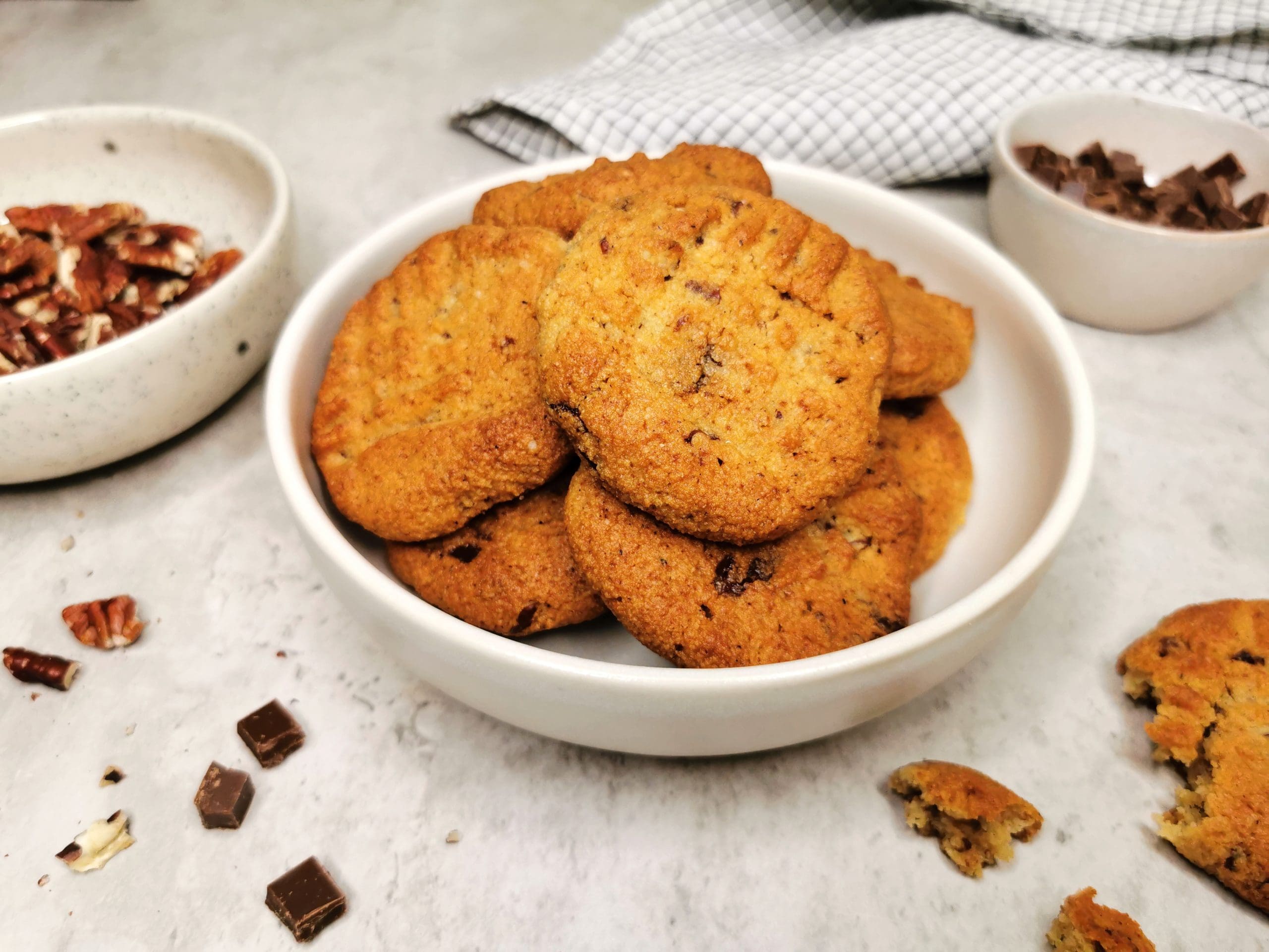 Lavkarbo blondie cookies