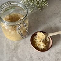 Fermentert surkål. Foto, Marie Gundersen.