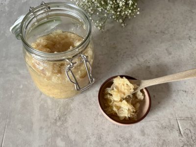 Fermentert surkål. Foto, Marie Gundersen.