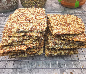Lavkarbo knekkebrød