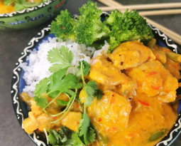 Lavkarbo kylling curry
